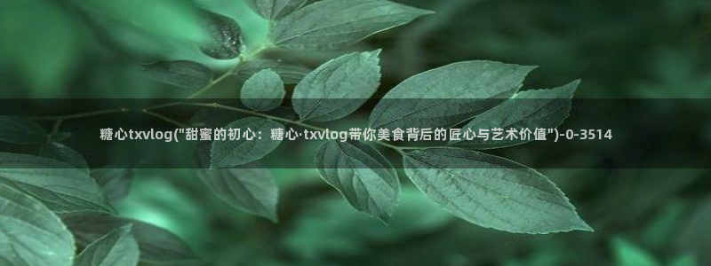 心糖vlog官网